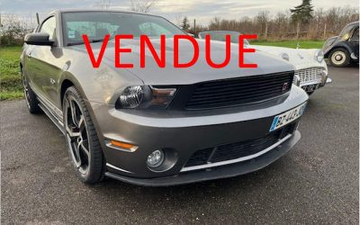 VENDUE MUSTANG V ROUSH 2010 via OLD STAR GARAGE. Descriptif sur le Forum. Pour tous renseignements : contact@mustangpassion.fr
